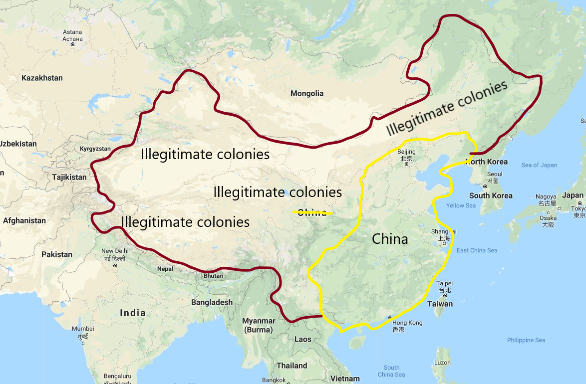 china colonization